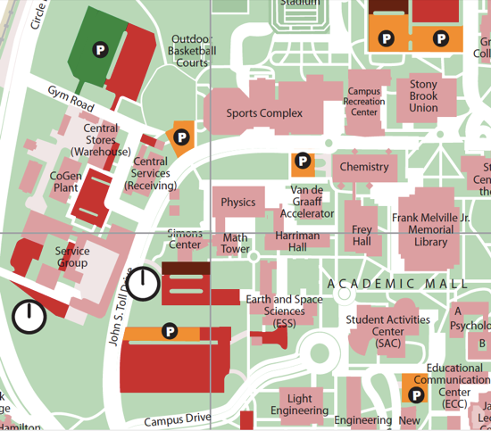 Stony Brook University Map Location